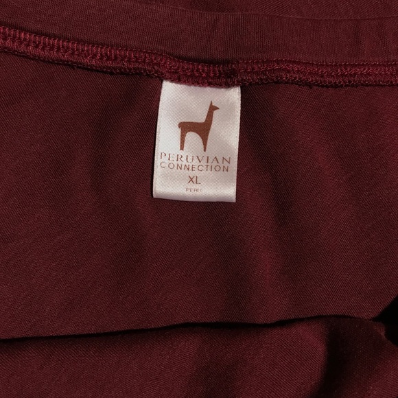 Peruvian Connection Pima cotton julep swing skirt - Picture 3 of 5